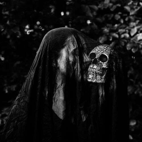 Somber Selfies in The Forest